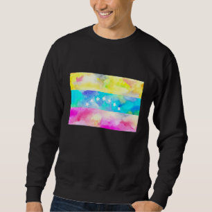 Ich liebe Venezuela in Aquarell Sweatshirt