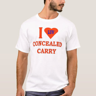 ICH LIEBE VERSTECKTES TRAGEN T-Shirt