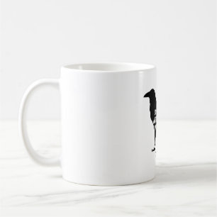 Ich liebe versuchten Mord Halloween Krähe Wortspie Kaffeetasse