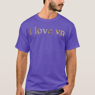 ich liebe vietnamesische Freunde T-Shirt