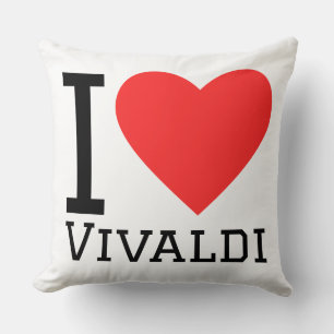 Ich liebe Vivaldi Kissen