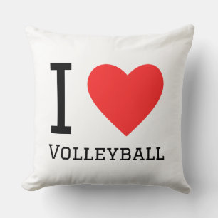 Ich liebe Volleyball  Kissen