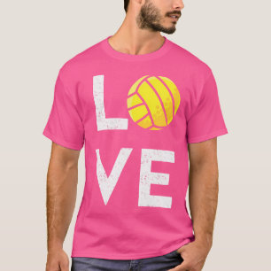 Ich liebe Volleyball Lustiger Volleyball T-Shirt