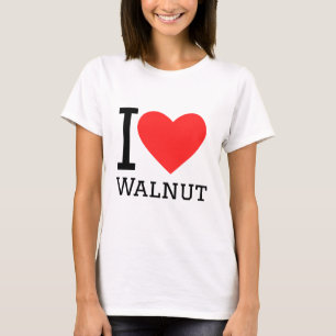 Ich Liebe Walnuss T-Shirt