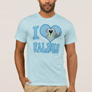 Ich liebe Walrosse T-Shirt