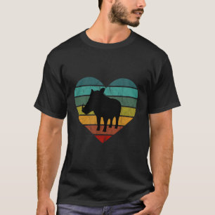 Ich Liebe Warthogs in Afrika Herz Wilderness Seren T-Shirt