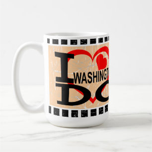 Ich liebe Washington D.C - Tassen