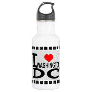 Ich liebe Washington D.C - Trinkflasche