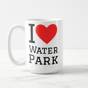Ich liebe Wasserpark Kaffeetasse