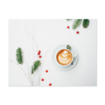 Ich Liebe Weihnachten ein Latte