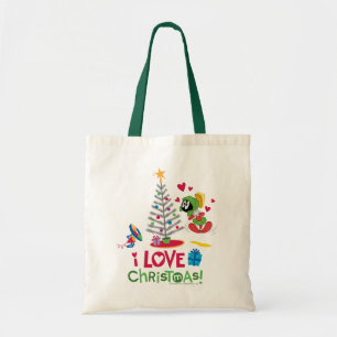 Ich liebe Weihnachten - MARVIN THE MARTIAN™ Tragetasche
