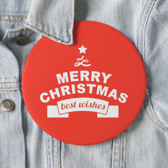 Ich Liebe Weihnachten mit Mitgefühl Button (Beispiel)