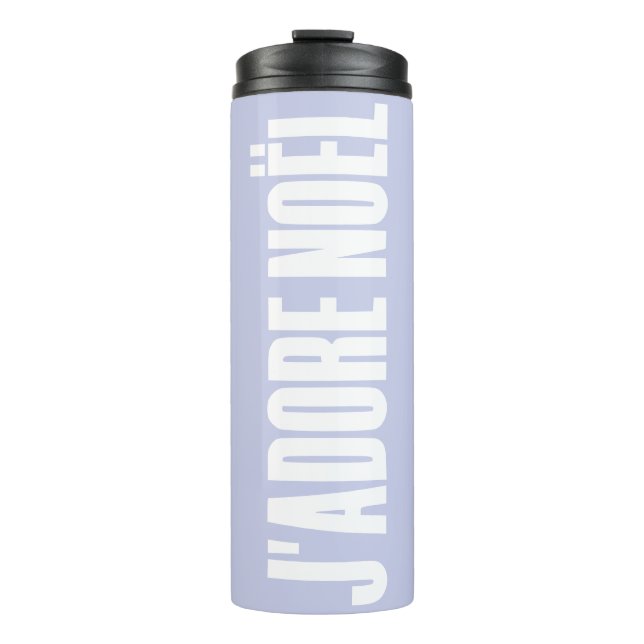 Ich liebe Weihnachten! Thermosbecher (Vorderseite)