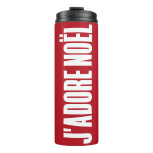Ich liebe Weihnachten! Thermosbecher