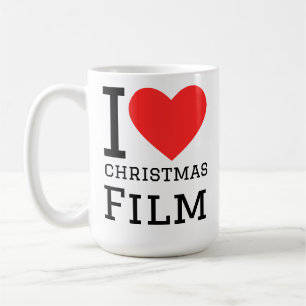 Ich liebe Weihnachtsfilme Kaffeetasse