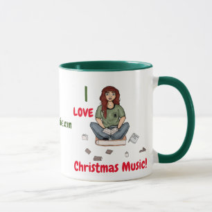 Ich Liebe Weihnachtsmusik! Tasse