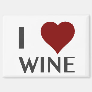 Ich Liebe Wein. Magnet