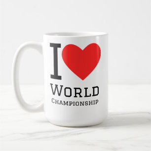 Ich liebe Weltmeisterschaften Kaffeetasse