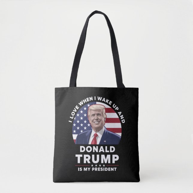 Ich Liebe, wenn ich Weckte und Donald Trump mein P (Vorderseite)