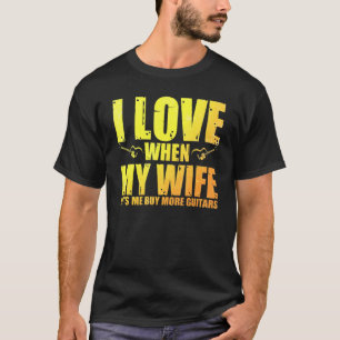 Ich Liebe, wenn meine Ehefrau Lasse mir kaufen meh T-Shirt