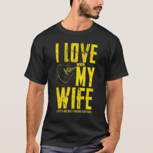 Ich Liebe, wenn meine Ehefrau Lasse mir kaufen meh T-Shirt