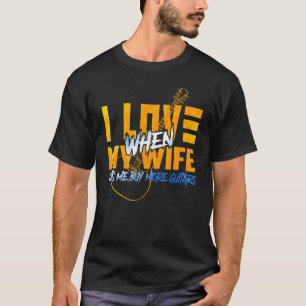 Ich Liebe, wenn meine Ehefrau Lasse mir kaufen meh T-Shirt