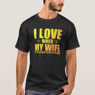 Ich Liebe, wenn meine Ehefrau Lasse mir kaufen meh T-Shirt