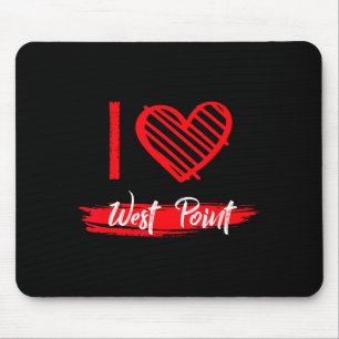 Ich liebe West Int I Heart West Int  Mousepad