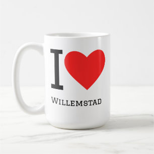 Ich liebe Willemstad Kaffeetasse