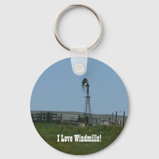 Ich Liebe Windmühlen! Schlüsselanhänger