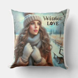 Ich Liebe Winter Kissen