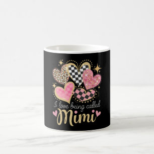 Ich Liebe wird Mimi Oma Mama Muttertag genannt Kaffeetasse