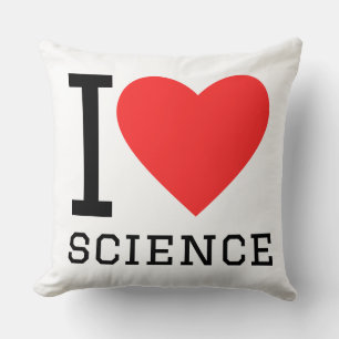 Ich liebe Wissenschaft Kissen