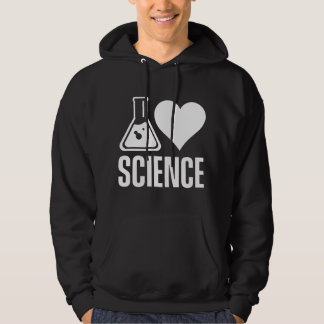 Ich liebe Wissenschaft Liebhaber Lehrer Wissenscha Hoodie