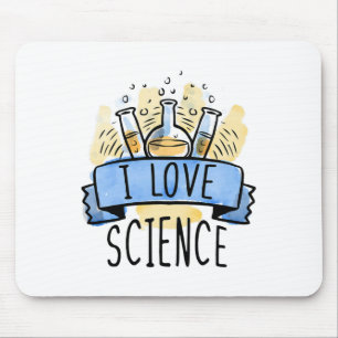 Ich liebe Wissenschaft Mousepad