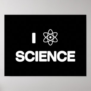Ich liebe Wissenschaft Poster