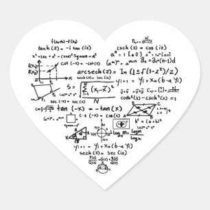 Ich liebe Wissenschaft   Süße Wissenschafts-Liebha Herz-Aufkleber