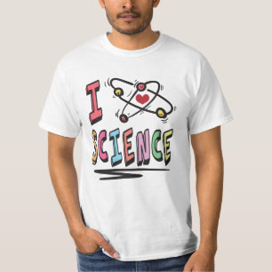 Ich liebe Wissenschaft T-Shirt