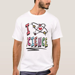 Ich liebe Wissenschaft T-Shirt