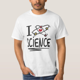 Ich liebe Wissenschaft T-Shirt