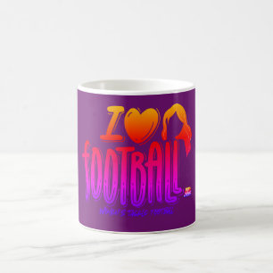 Ich liebe WTF Kaffeetasse