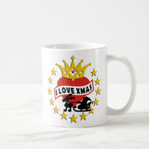 Ich LIEBE Xmas, ich LIEBE Xmas Tasse