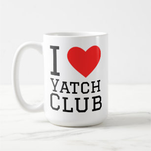 Ich liebe Yachthafen Kaffeetasse