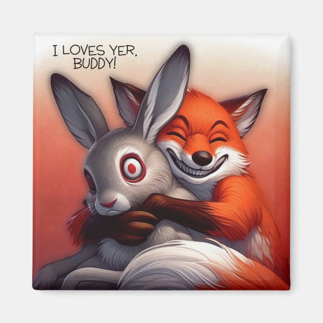 Ich Liebe Yer, Buddy! Magnet (Vorne)