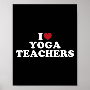 Ich liebe Yoga-Lehrer, ich liebe Yoga-Lehrer Poster