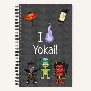 Ich Liebe Yokai! Japanisches Monster Notizbuch
