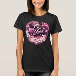 Ich liebe Yuri | Kawaii Mädchen-Liebes-Anime-Ästhe T-Shirt