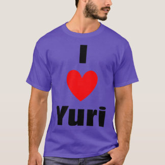 Ich liebe Yuri Mädchen vintage T-Shirt
