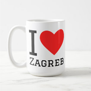 Ich liebe Zagreb Kaffeetasse