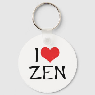 Ich liebe Zen Schlüsselanhänger